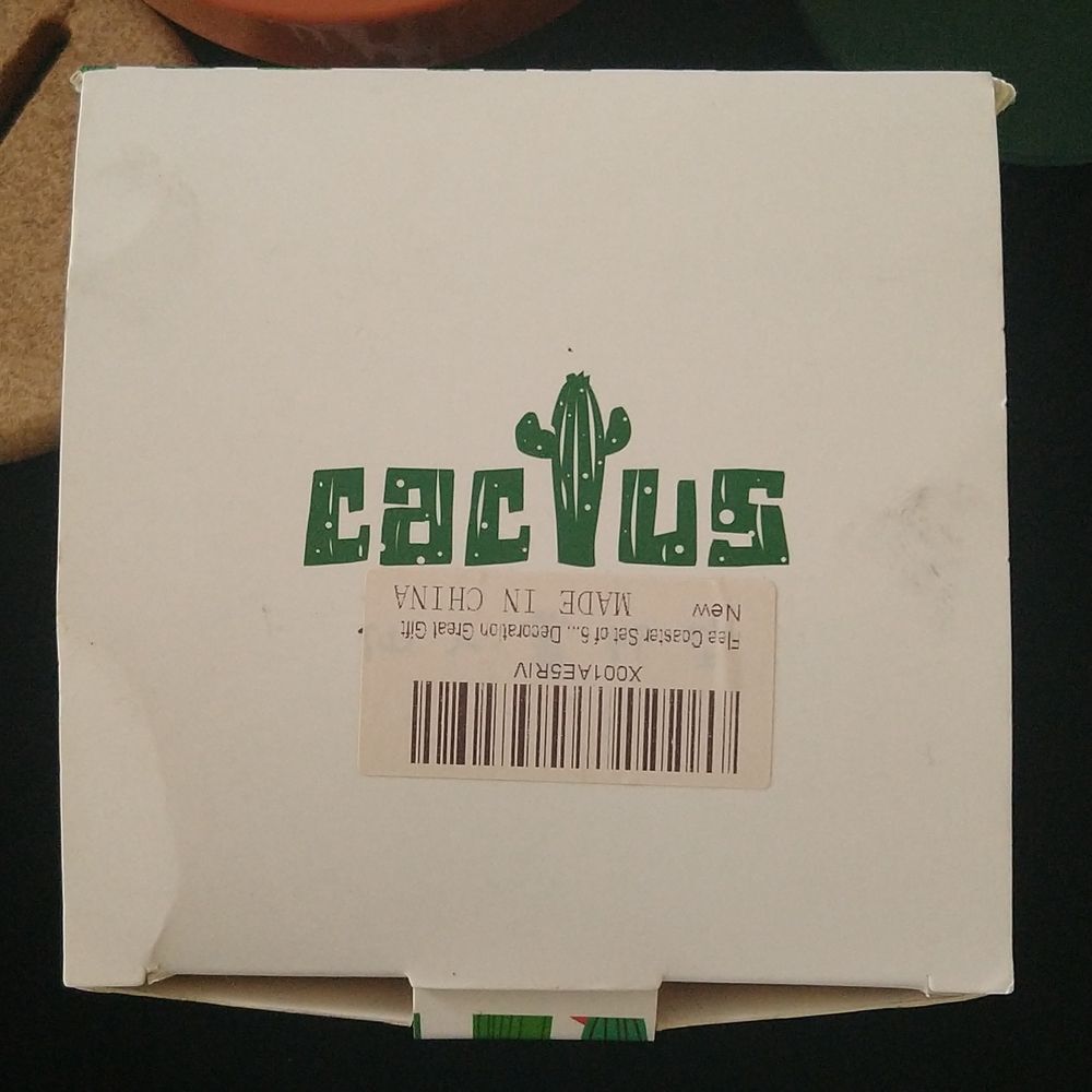 Cactus 🌵 Coaster Set - Picture 4 of 7